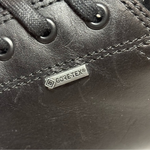 Ecco Mens Black Soft 7 Tred Low Gore-Tex Leather Sneaker Size US 11 And EU 45 - Picture 10 of 11